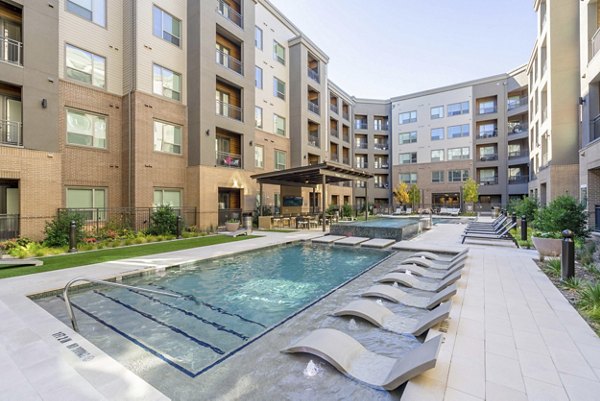 pool at Cadence at Frisco Station Apartments