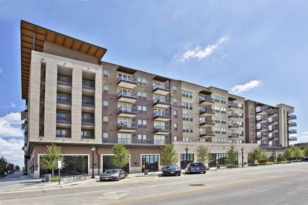 exterior at 101 Center Apartments