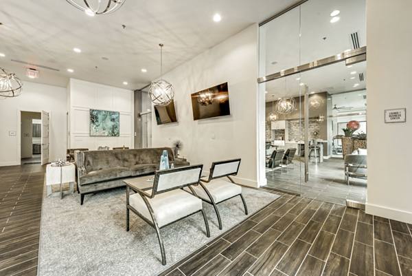 clubhouse at 101 Center Apartments