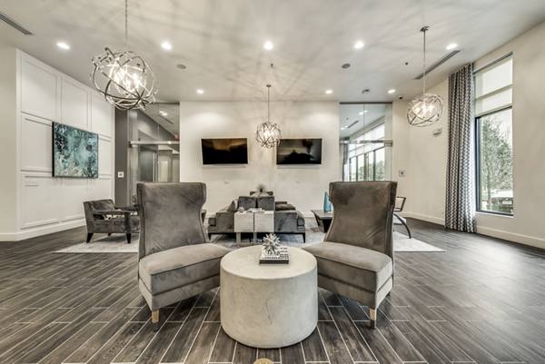 clubhouse at 101 Center Apartments