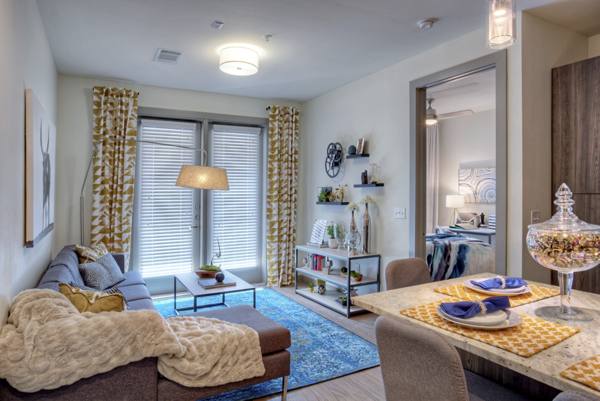 interior at 101 Center Apartments