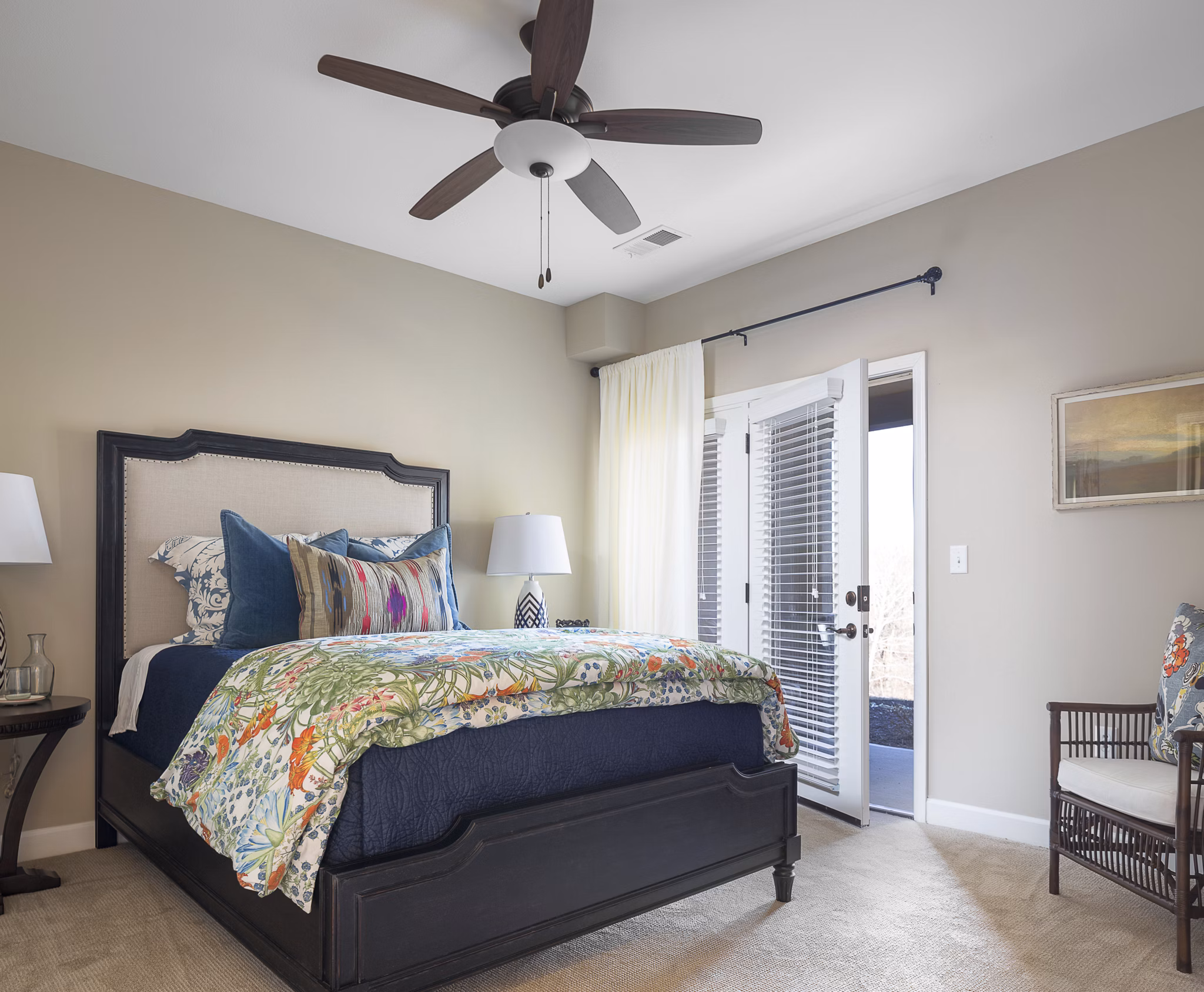 Bedroom at The Landing Apartments