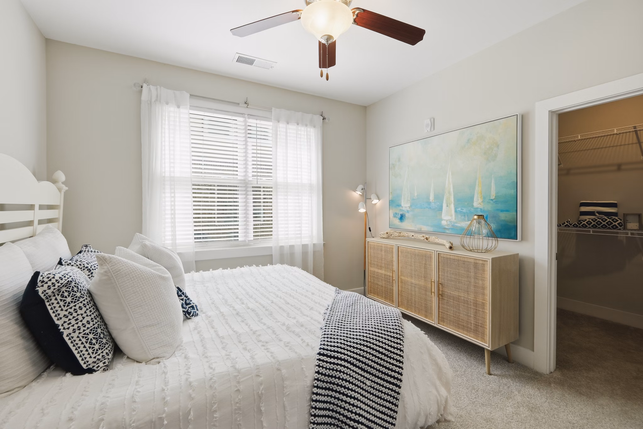 bedroom at The Arden Apartments