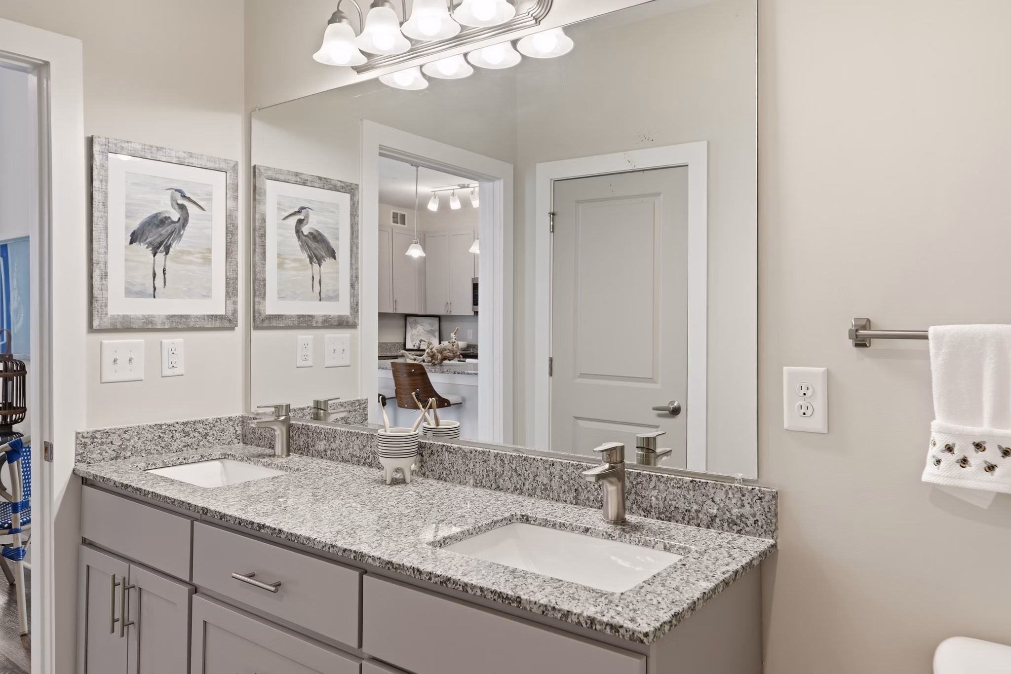 bathroom at The Arden Apartments