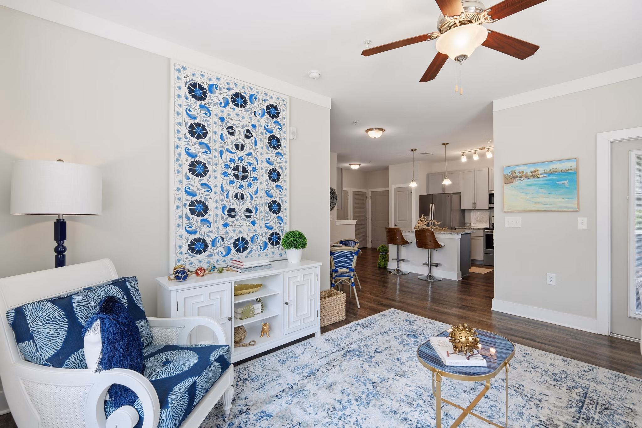 living room at The Arden Apartments