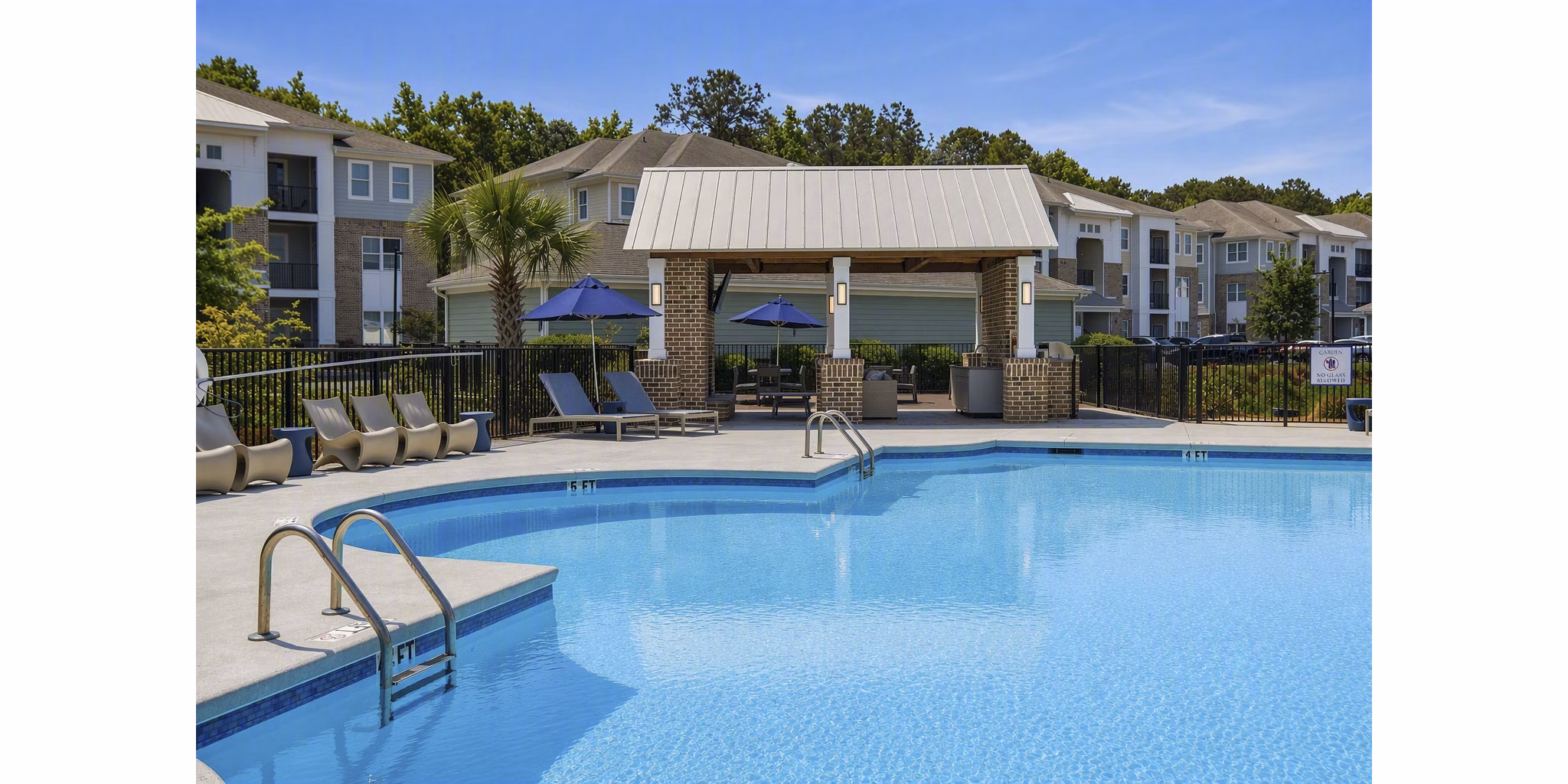 pool at The Arden Apartments