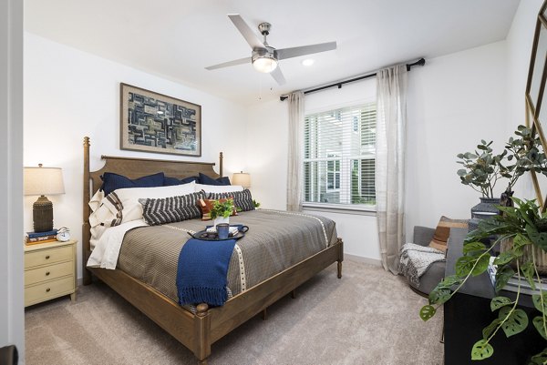 bedroom at Album Huntersville Apartments