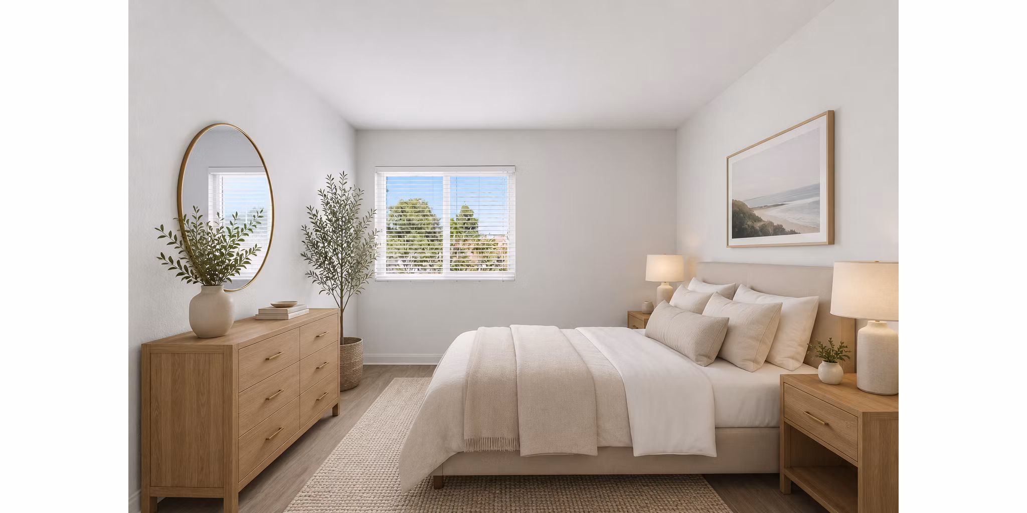 bedroom at Adagioa Apartments