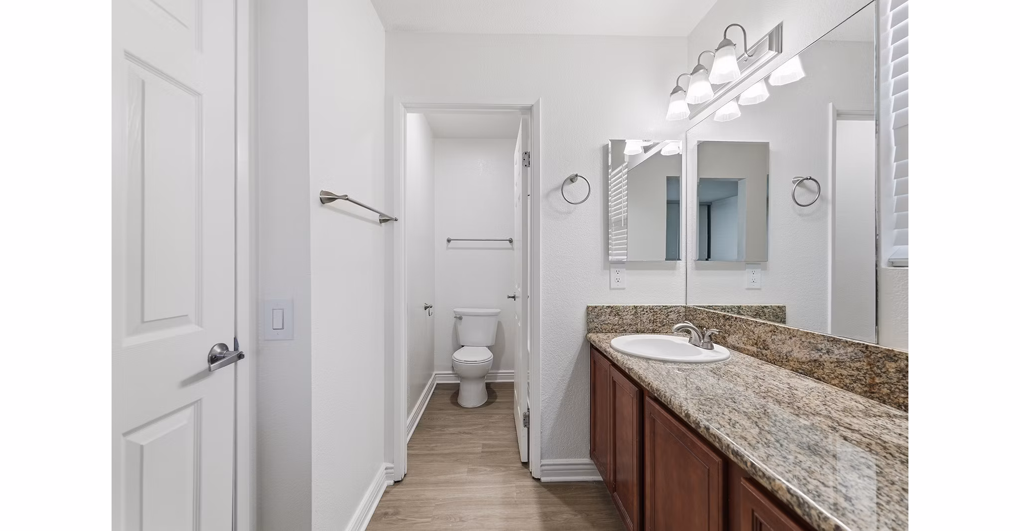 bathroom at Adagio Apartments