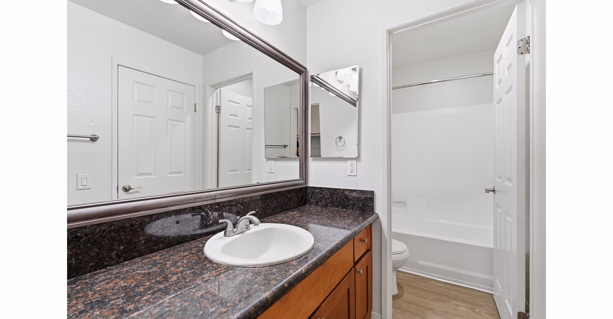 bathroom at Adagio Apartments