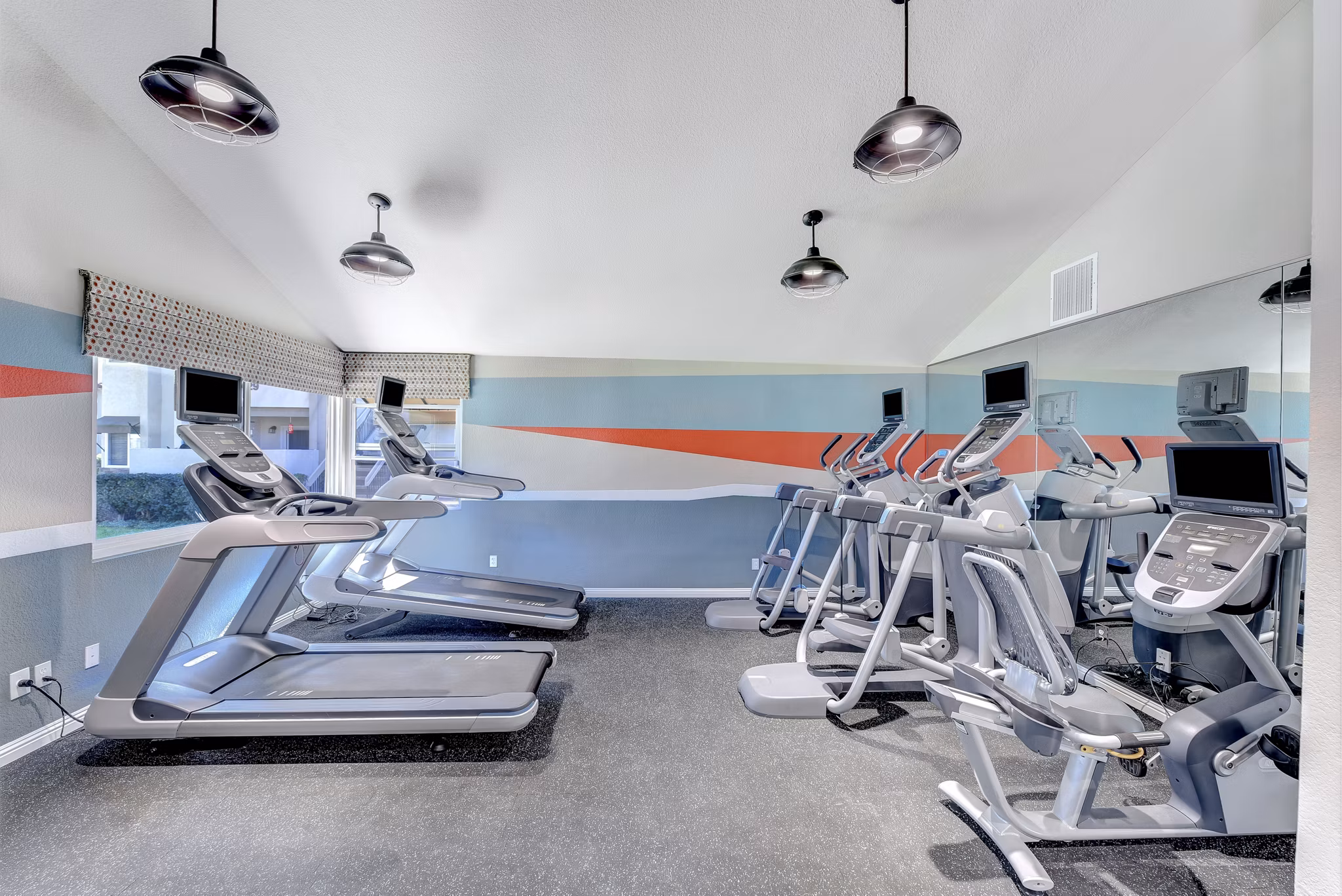 fitness center at Adagioa Apartments