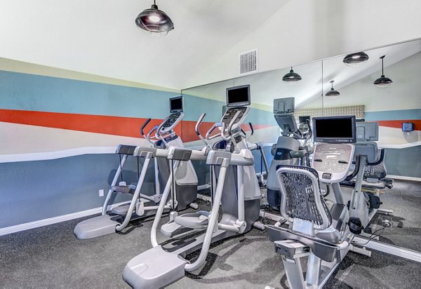 State-of-the-art fitness center with modern equipment at Adagio Apartments