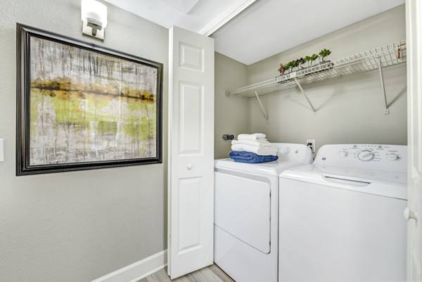 laundry room at Altair Apartments