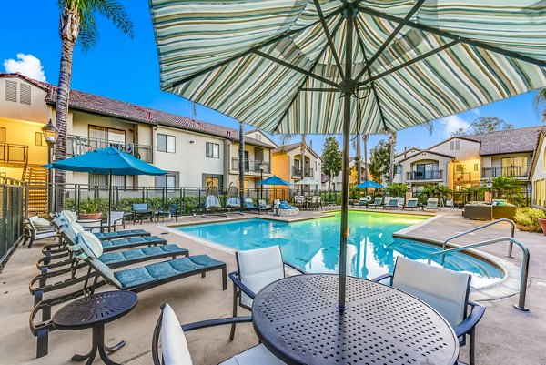 pool at Altair Apartments