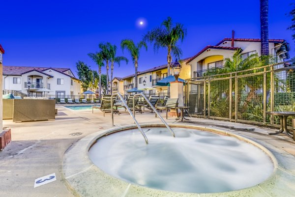 hot tub/jacuzzi at Altair Apartments