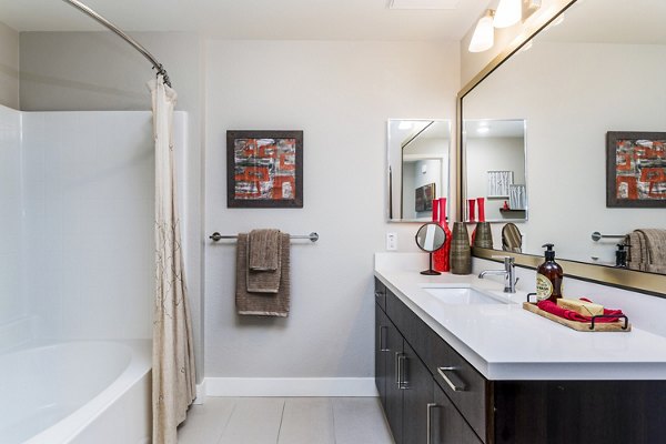 bathroom at Altura Apartments