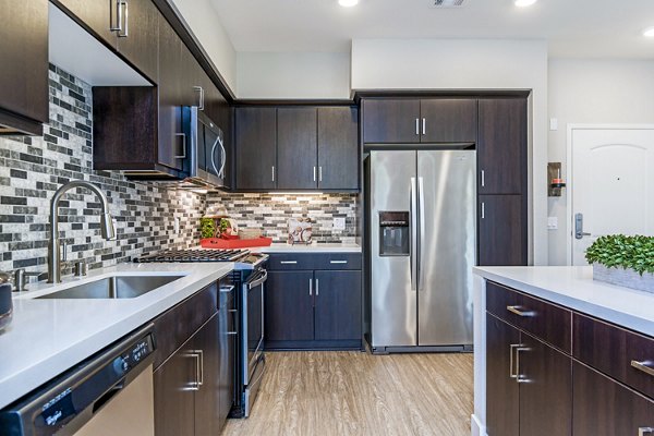 kitchen at Altura Apartments