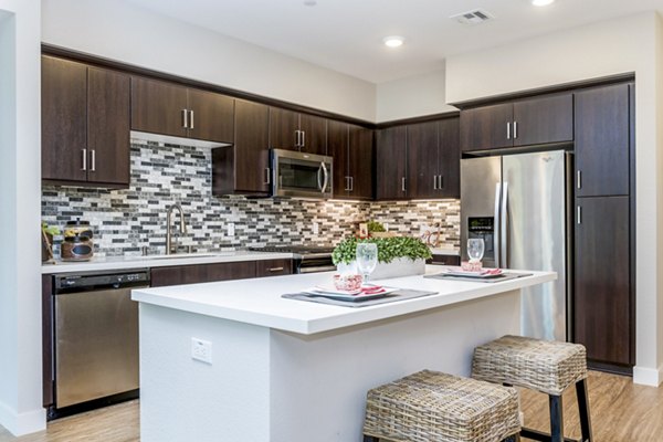 kitchen at Altura Apartments