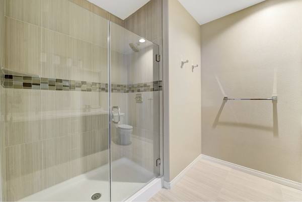 bathroom at Avino Apartments