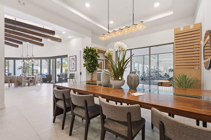 clubhouse at Avino Apartments 