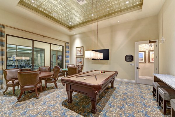 game room at Avino Apartments