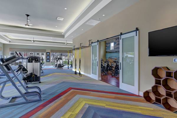 fitness center at Avino Apartments