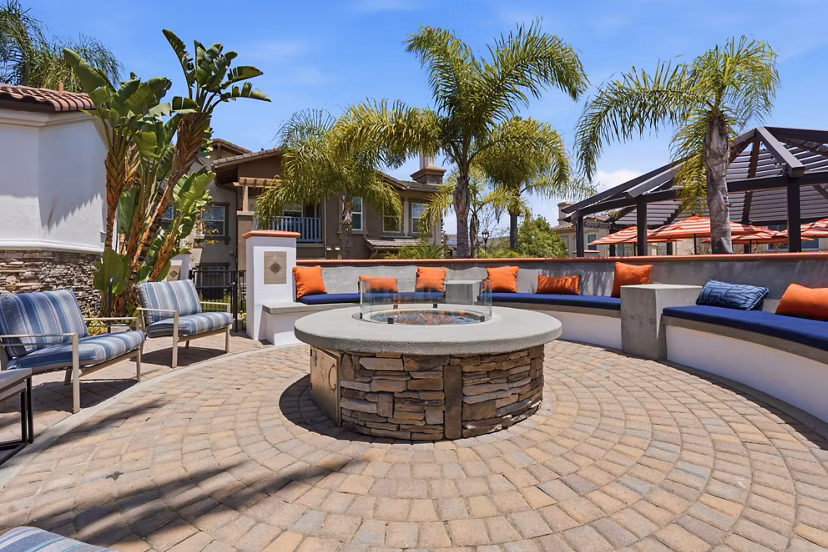 patio at Avino Apartments 