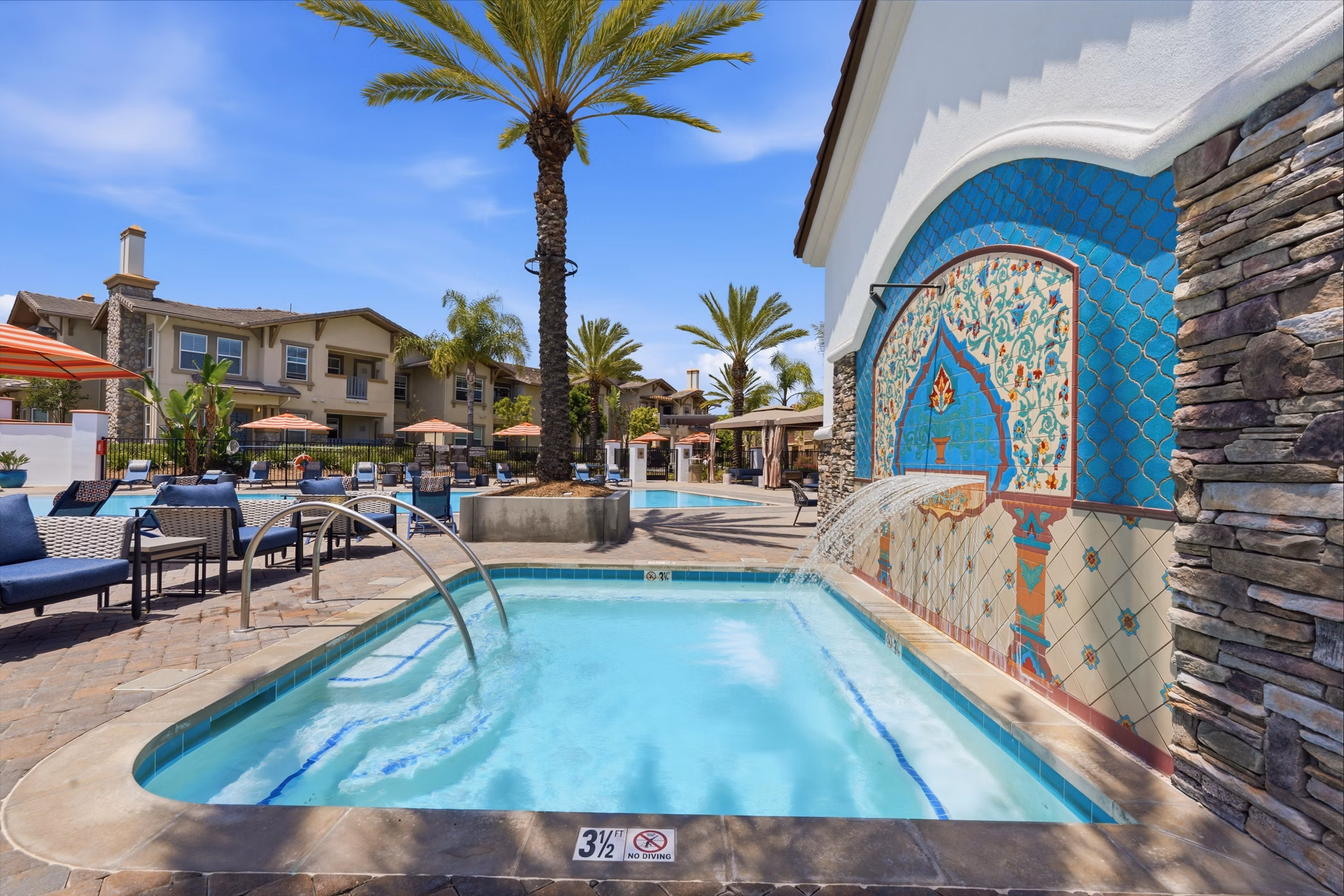 Pool at Avino Apartments