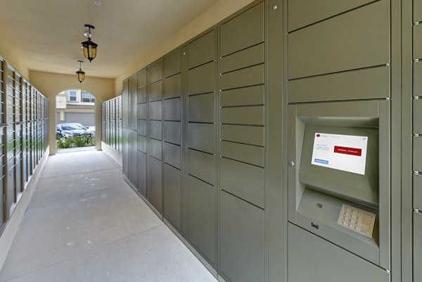 mail room at Avino Apartments