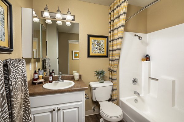 bathroom at Bella Terra Apartments