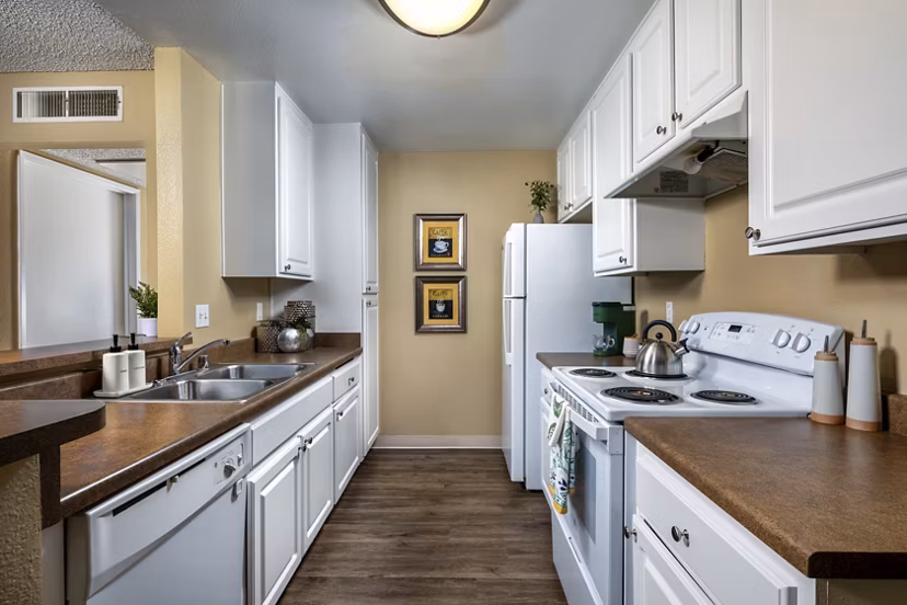 kitchen at Bella Terra Apartments