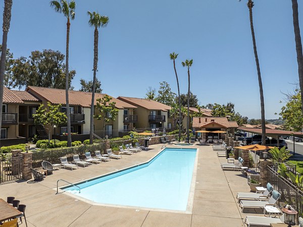 Bella Terra Apartments: Luxury outdoor pool with modern design