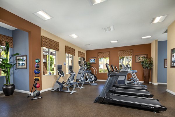 fitness center at Casoleil Apartments 