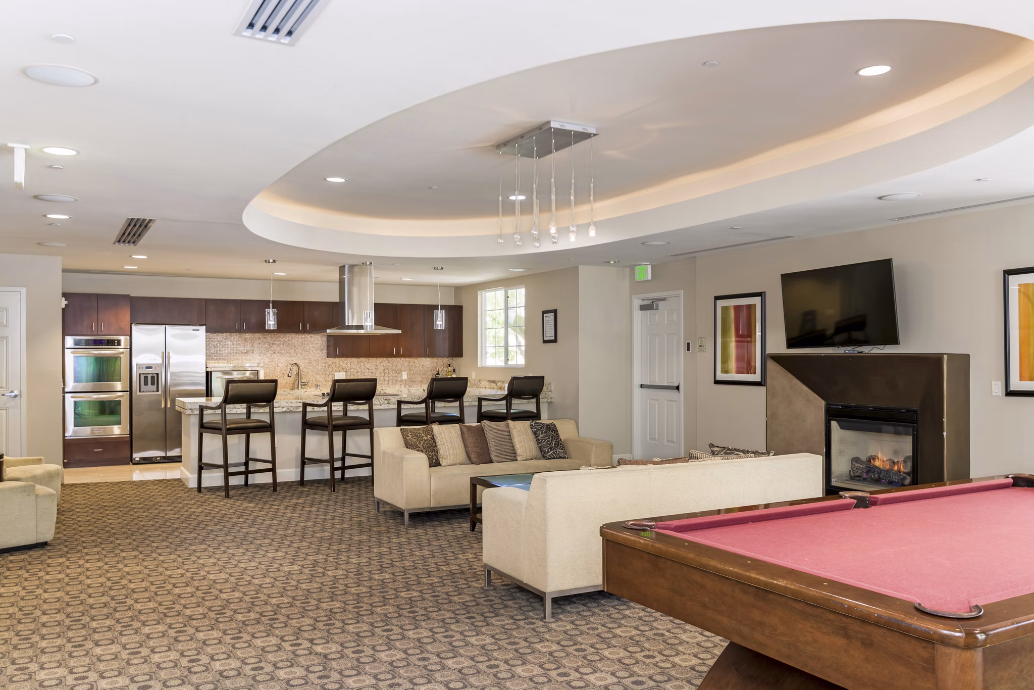 Greenfield Village Apartments: Elegant brick luxury apartments in vibrant neighborhood