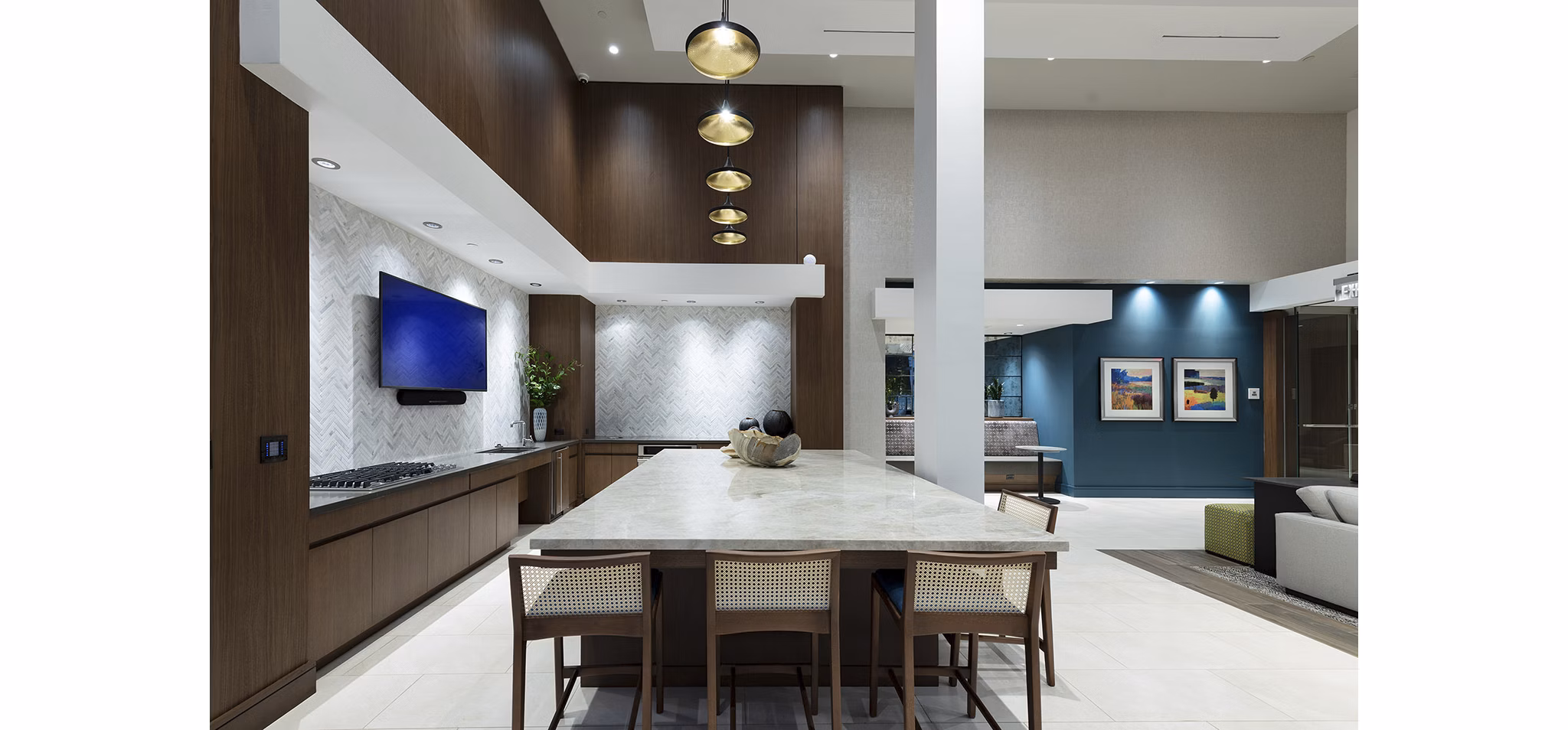 Clubhouse/Lobby at Kinley West LA Apartments