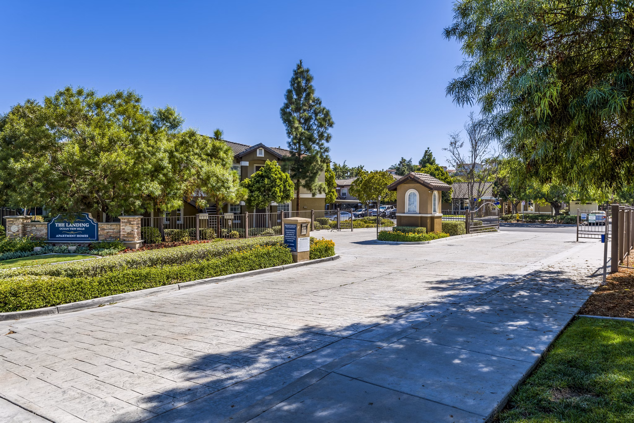 The Landing at Ocean View Hills Apartments: Elegant entrance to luxury living in San Diego