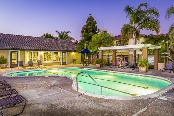 pool at The Landing at Ocean View Hills Apartments