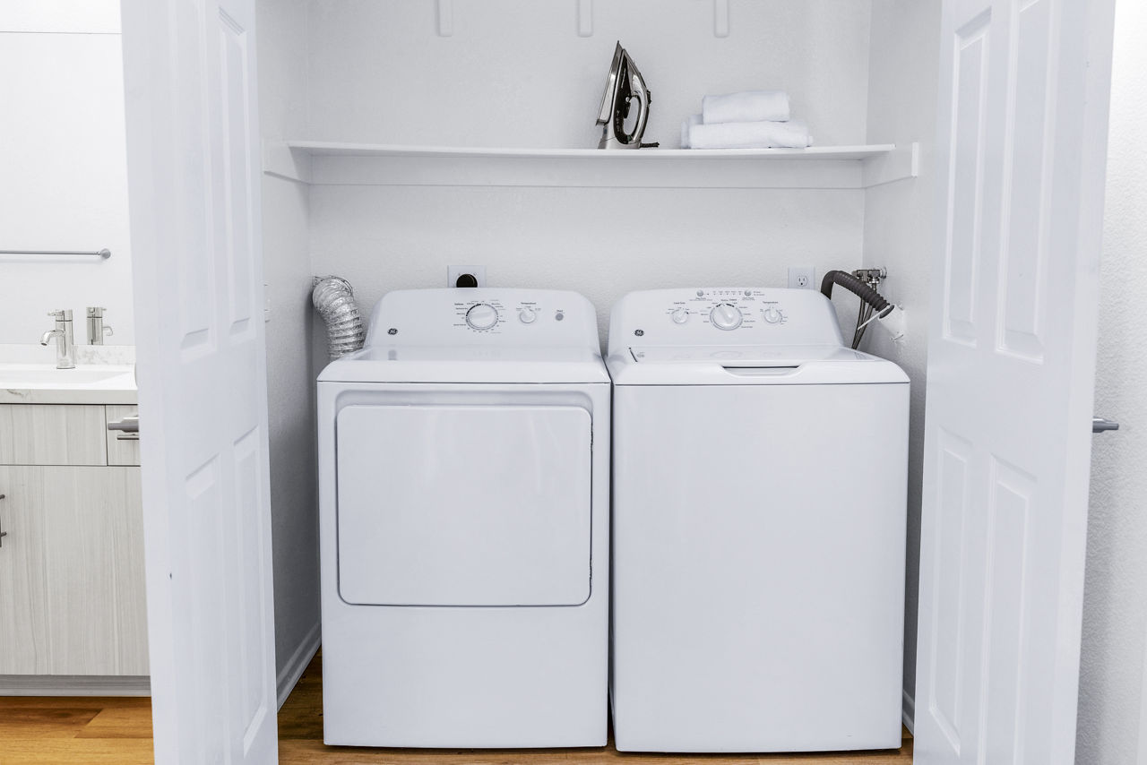 Laundry room at Legacy
