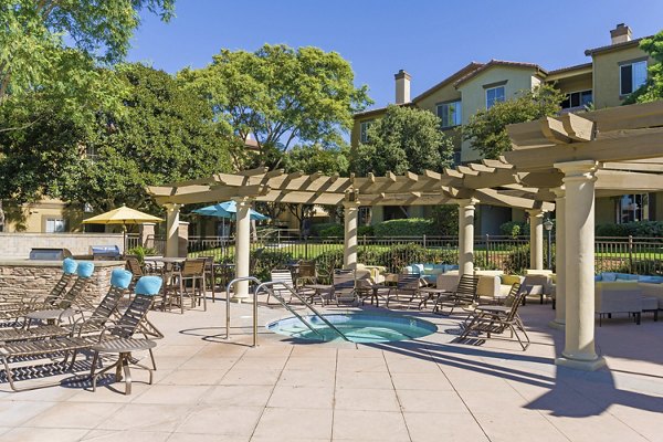 hot tub/jacuzzi at Legacy Apartments