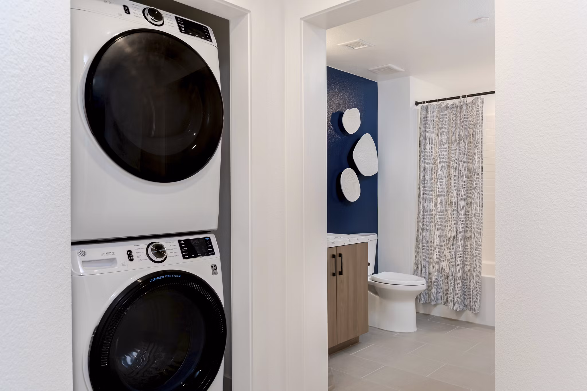 Laundry Room at The Lofts at Carlsbad Village Apartments