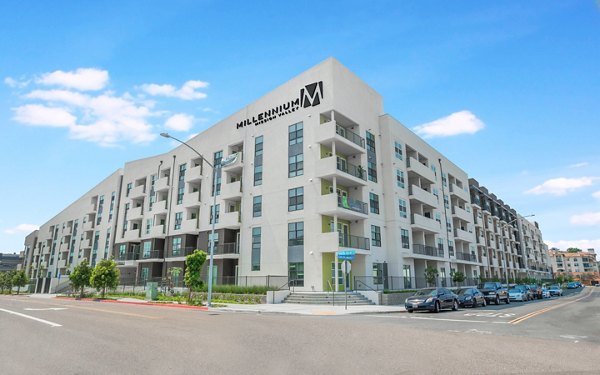 Metro Mission Valley Apartments: Vibrant neighborhood view showcasing urban living in San Diego