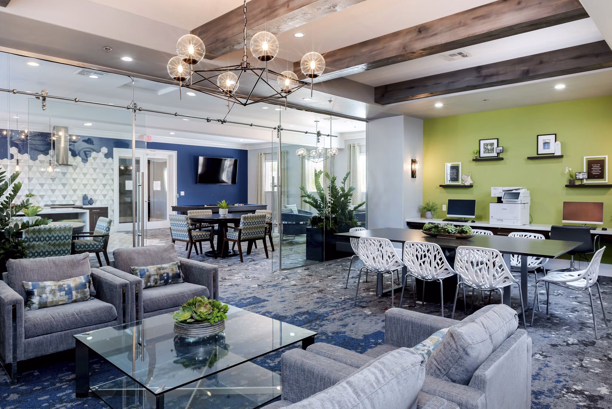 clubhouse at The Missions at Rio Vista Apartments 