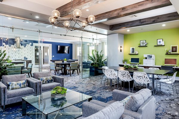 clubhouse/lobby at The Missions at Rio Vista Apartments