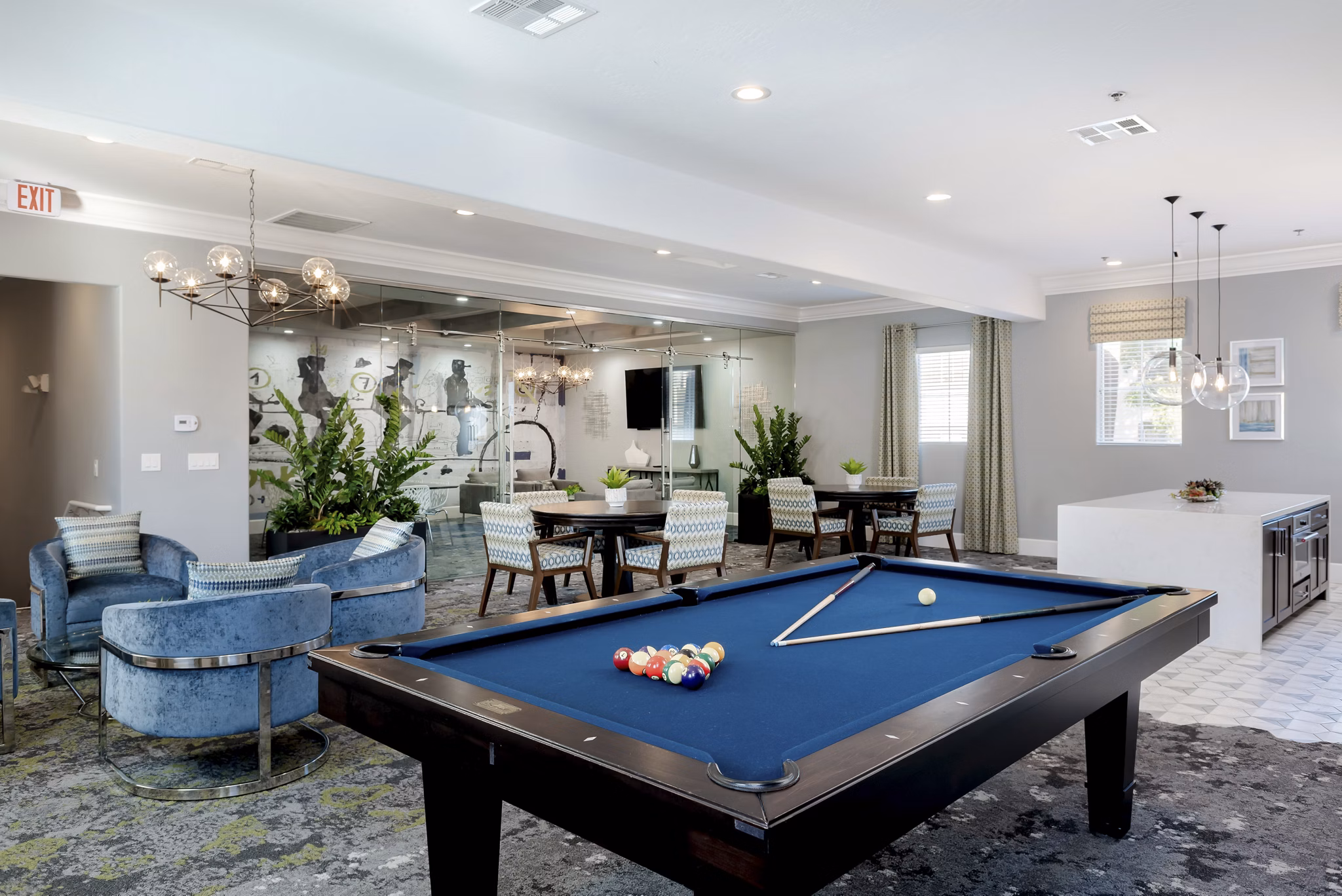 clubhouse at The Missions at Rio Vista Apartments 
