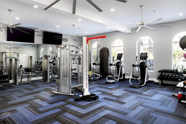 fitness center at The Missions at Rio Vista Apartments 