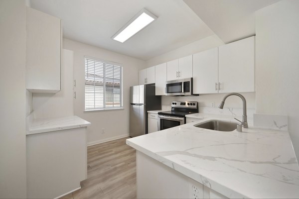 kitchen at The Missions at Rio Vista Apartments