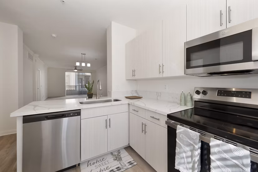 kitchen at The Missions at Rio Vista Apartments 