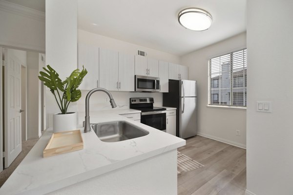 kitchen at The Missions at Rio Vista Apartments