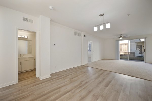 living room at The Missions at Rio Vista Apartments 