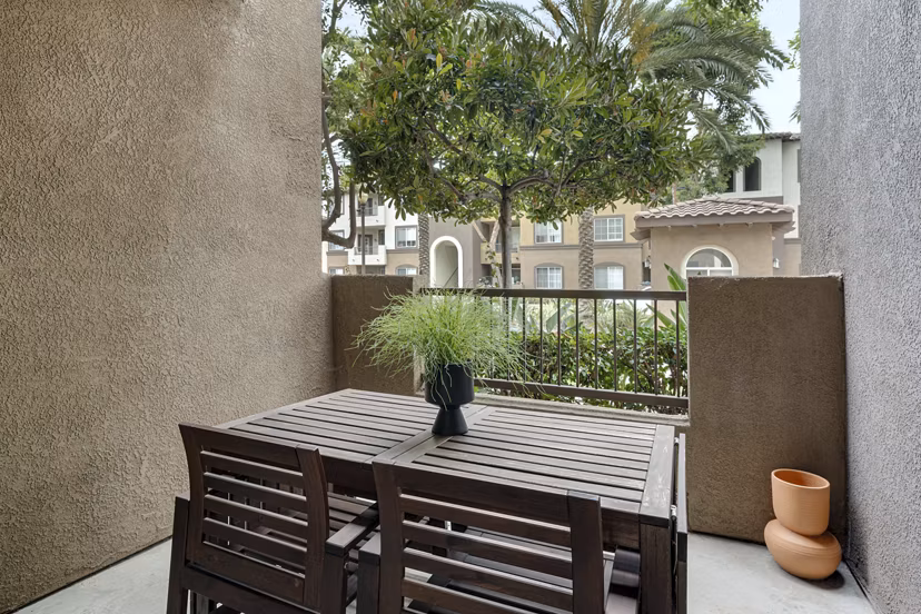 patio at The Missions at Rio Vista Apartments 